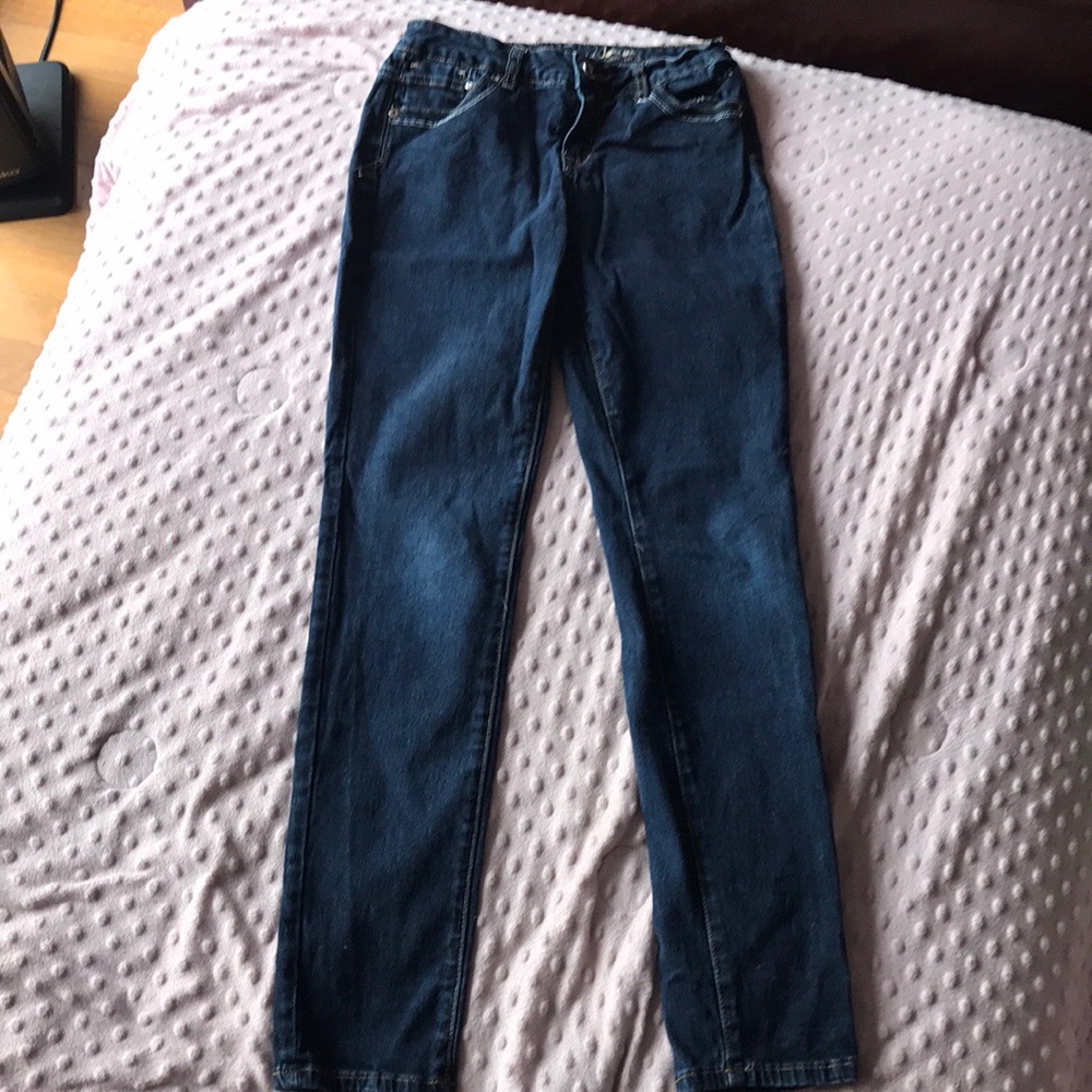 Justice super skinny girls jeans Sz 14R